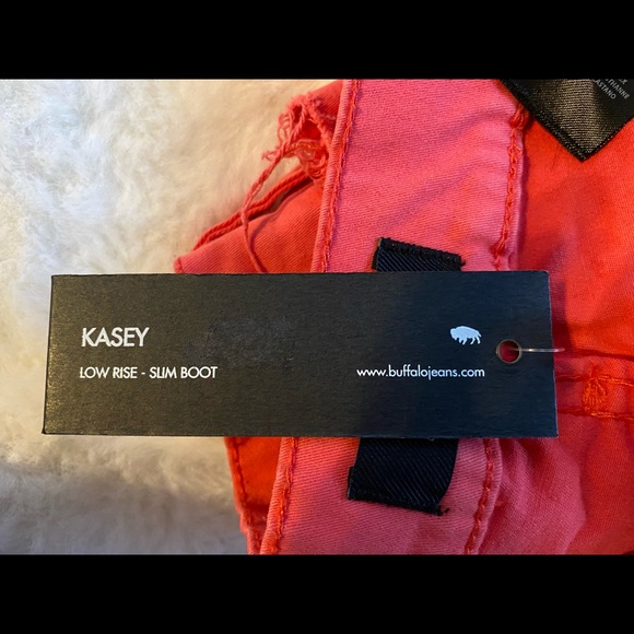 Original Buffalo Mid rise skinny jeans pink/orange NWT by David Bitton - Picture 13 of 16